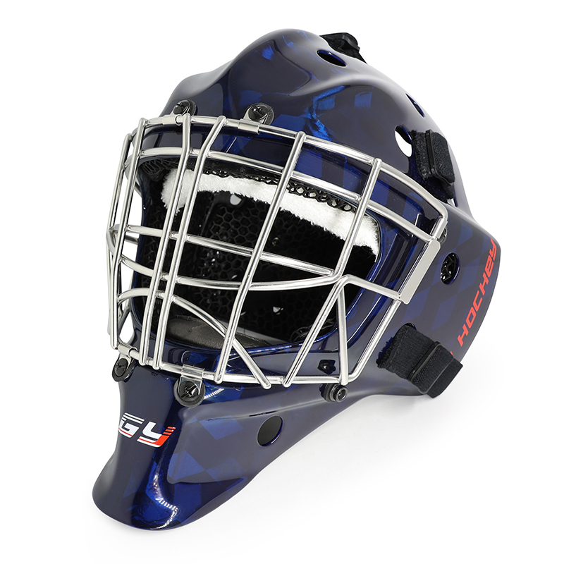 3D -tryckt foder Anpassad vuxen XL Ice Hockey målhjälm