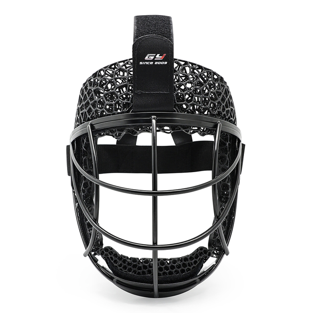 Anpassad 3D -tryckt skummetallfälthockey defensiv hörnmask