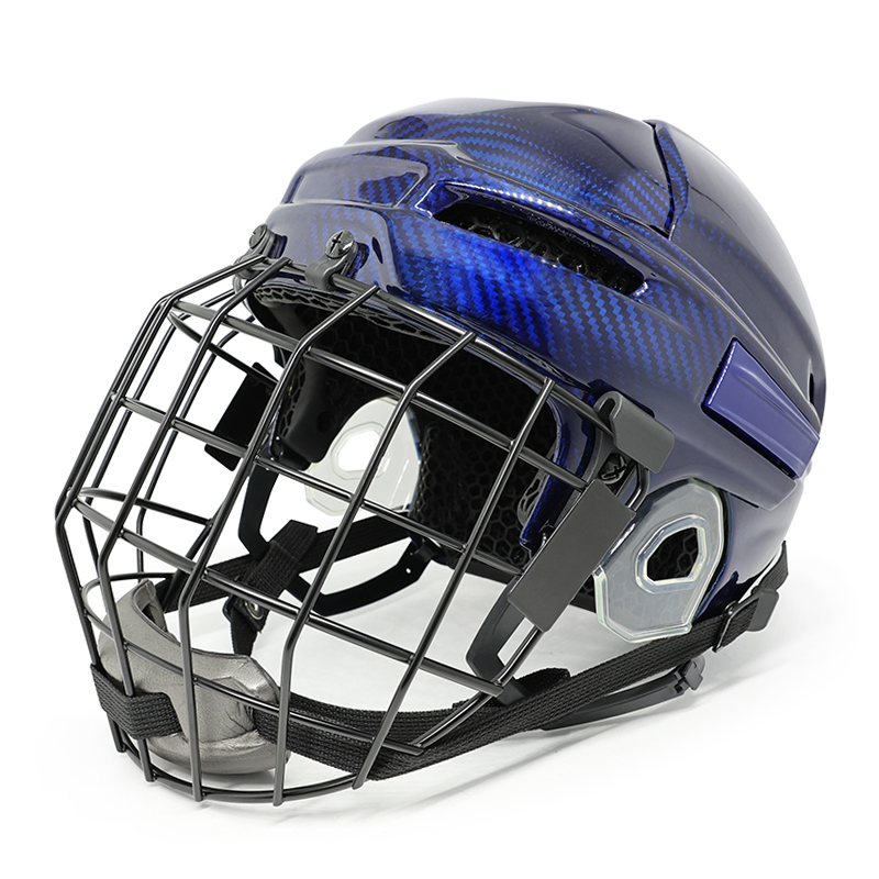 Original Carbon Fiber 3D Printed Liner Ice Hockey Helmet Custom
