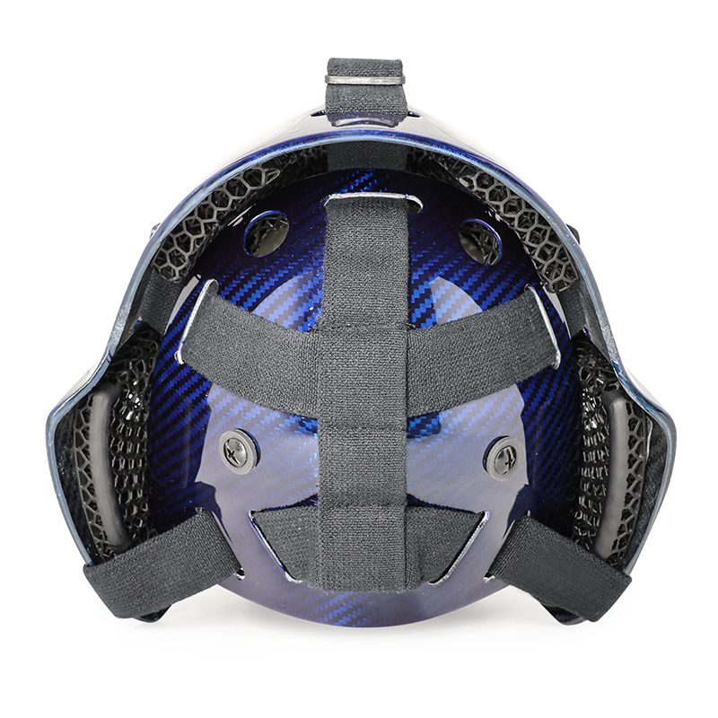 3D -tryckt foder Cat Eye Pro Hockey Goalie Helmet Senior