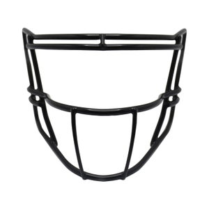 Svart Iron American Football-hjälm Ansiktsmask