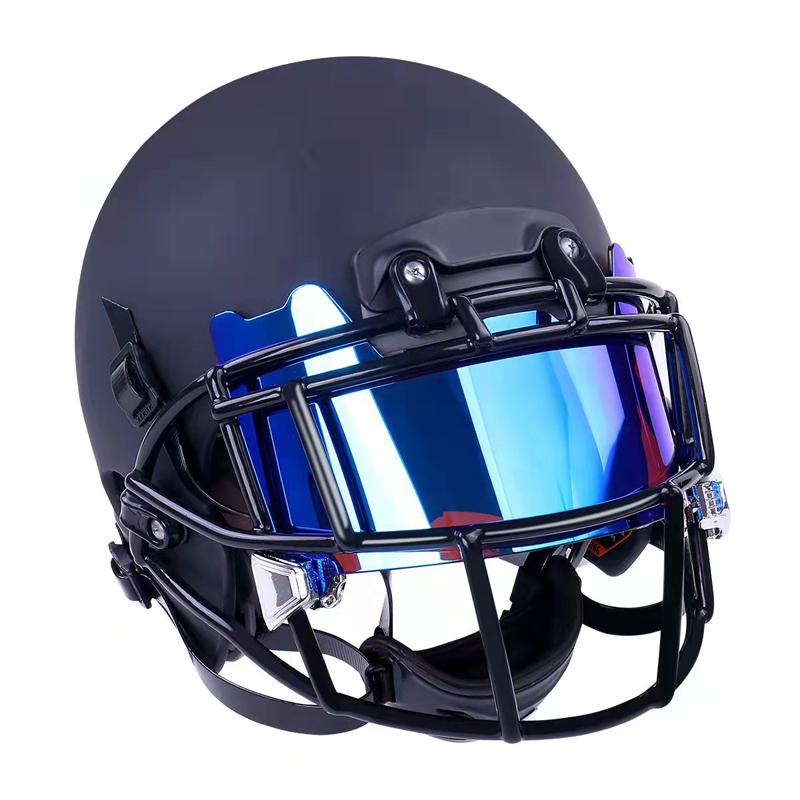 Full Face Chromeplate Universal American Football Visir