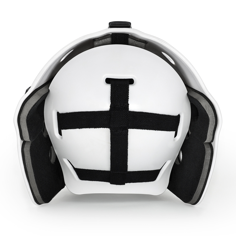 Slitstark lätt Ringette målvaktshjälm med komfortpassform