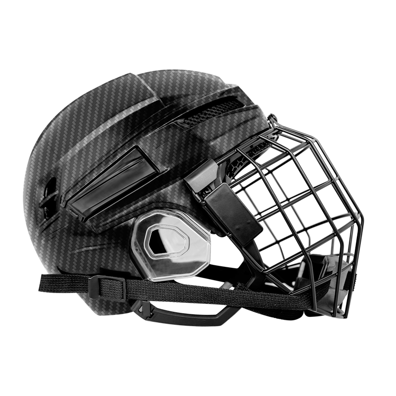 Original kolfiber 3D-tryckt liner ishockeyhjälm Custom