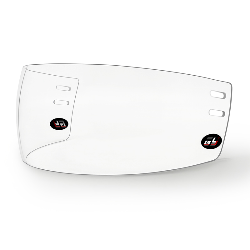 Anti-dimma reptåligt högupplöst ishockeyvisir