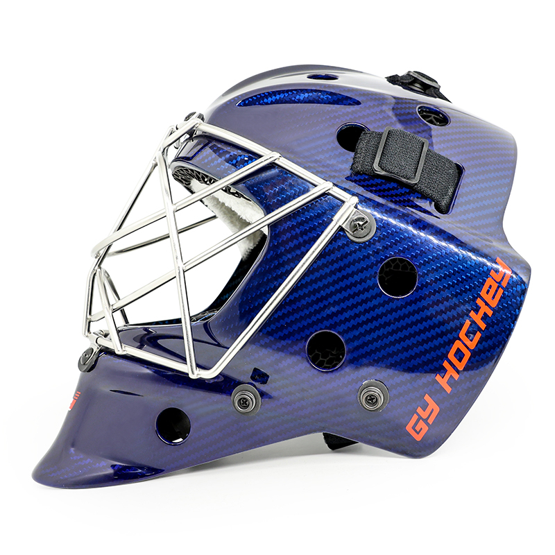 3D -tryckt foder Cat Eye Pro Hockey Goalie Helmet Senior
