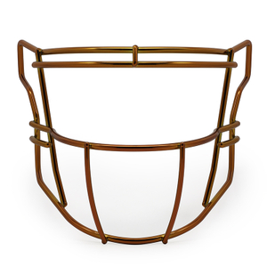Premium Heavy-Duty Chrome Orange American Football Ansiktsmask