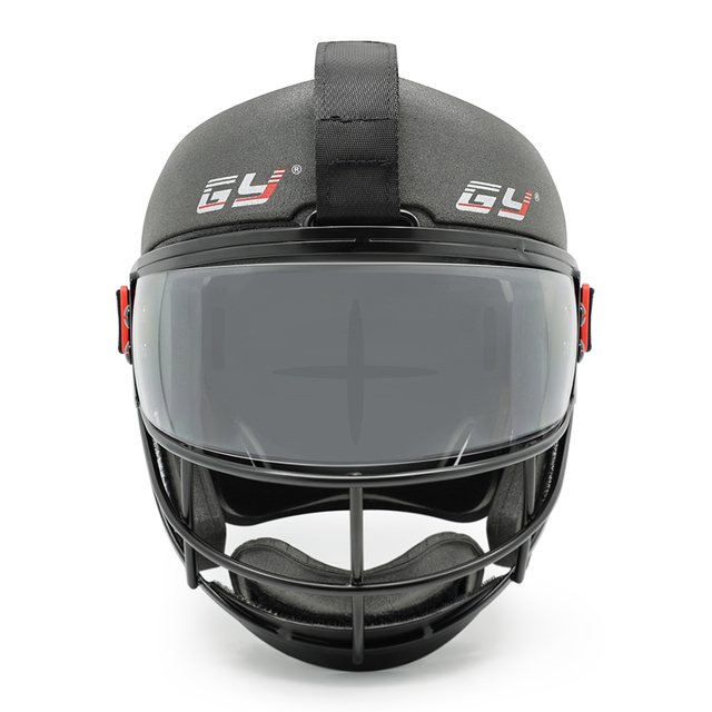 Premium Field Hockey Penalty Corner Face Mask med visir