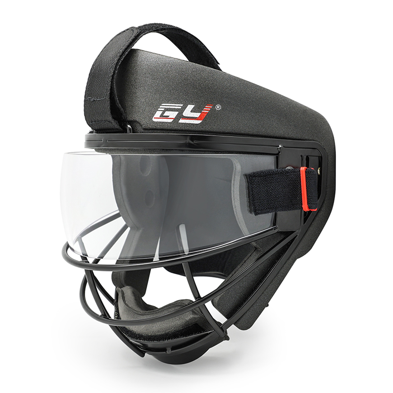 Premium Field Hockey Penalty Corner Face Mask med visir